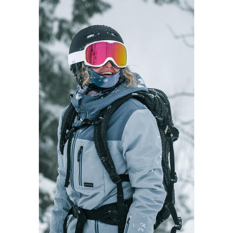 Geacă snowboard/schi SNB 500 Albastru Damă 