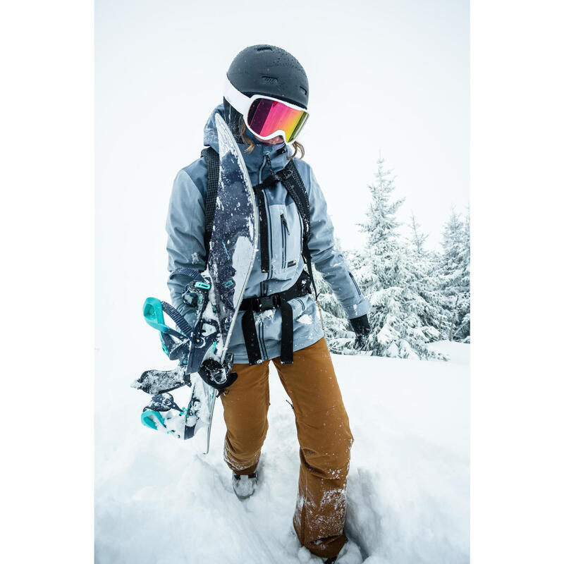 Prancha de Snowboard Pista e Freeride Mulher - Serenity 500 azul