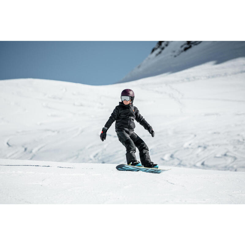 Geacă Snowboard SNB 100 Negru Copii