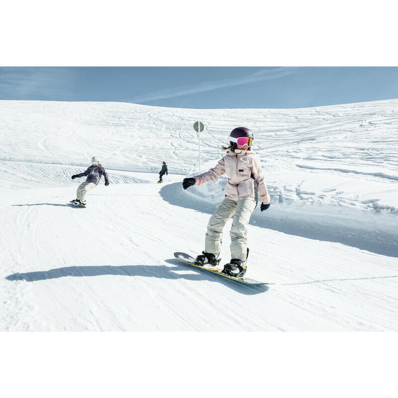 Dětská snowboardová bunda SNB 500 růžová 