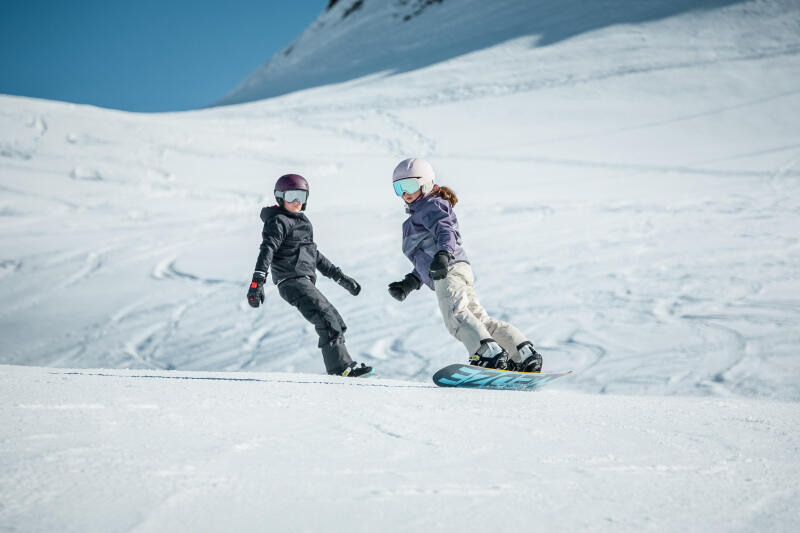 Spodnie snowboardowe ogrodniczki dla dzieci Dremscape BIB 500