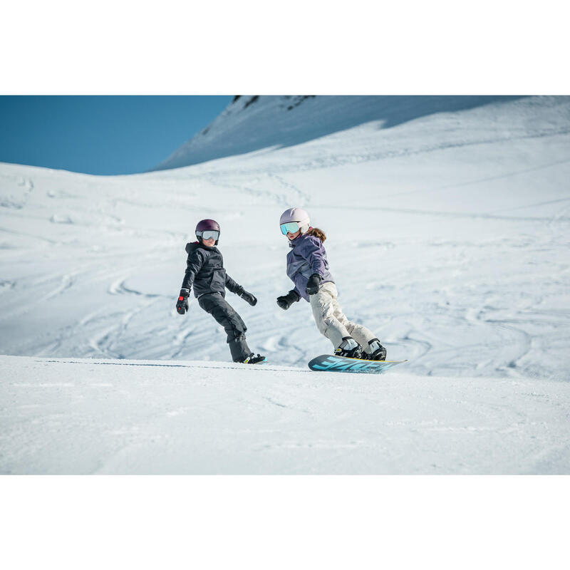 Çocuk Snowboard Tulumu - Bej - Bib 500