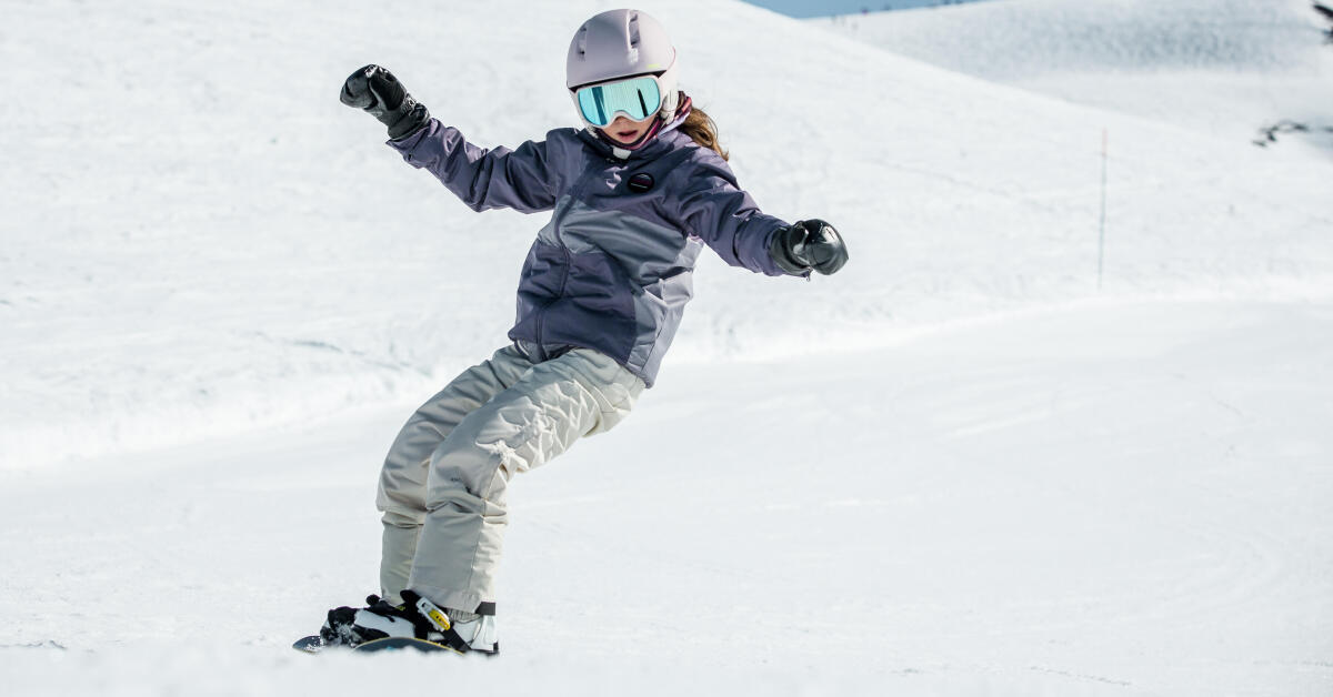 Le snowboard pour les enfants de 3 a 6 ans! 
