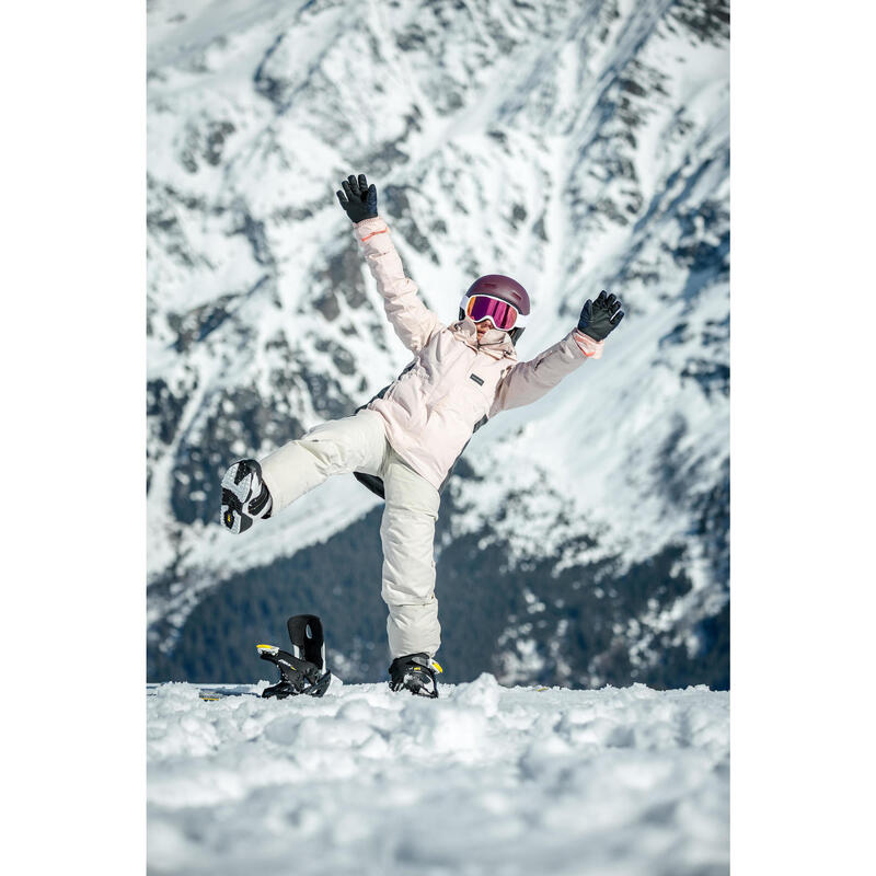 Snowboardjacke Kinder - SNB 500 Teen Girl rosa 