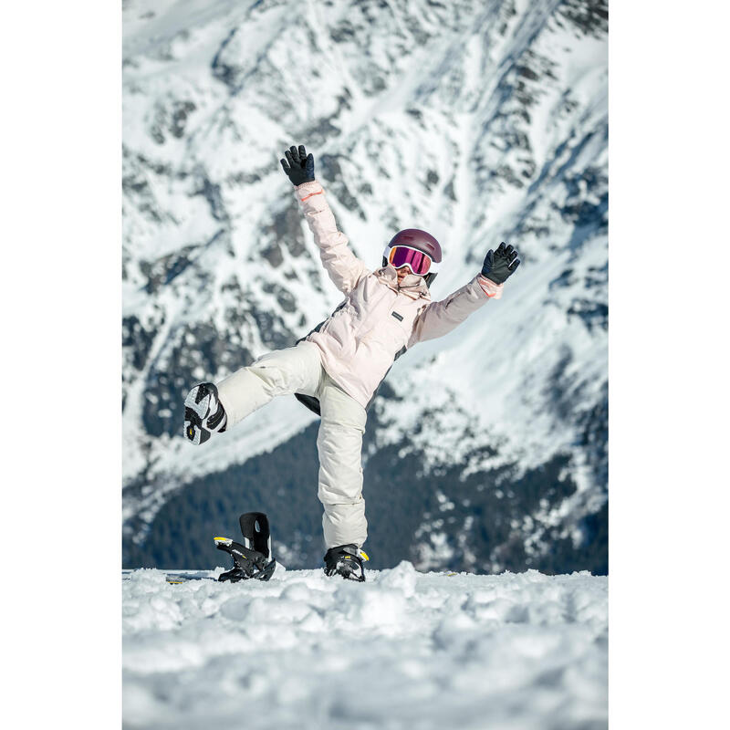 Veste de snowboard enfant - SNB 500 Teen Girl - rose