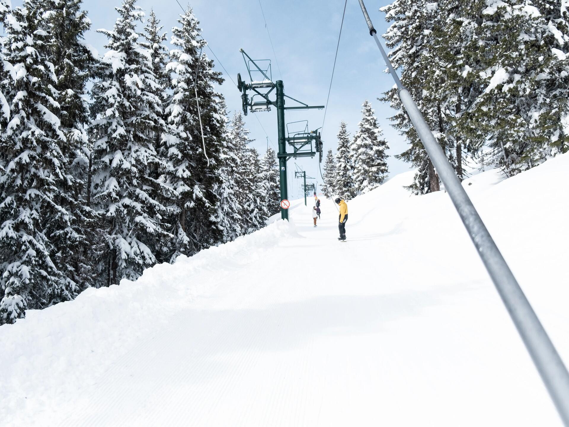skilift snowboard 
