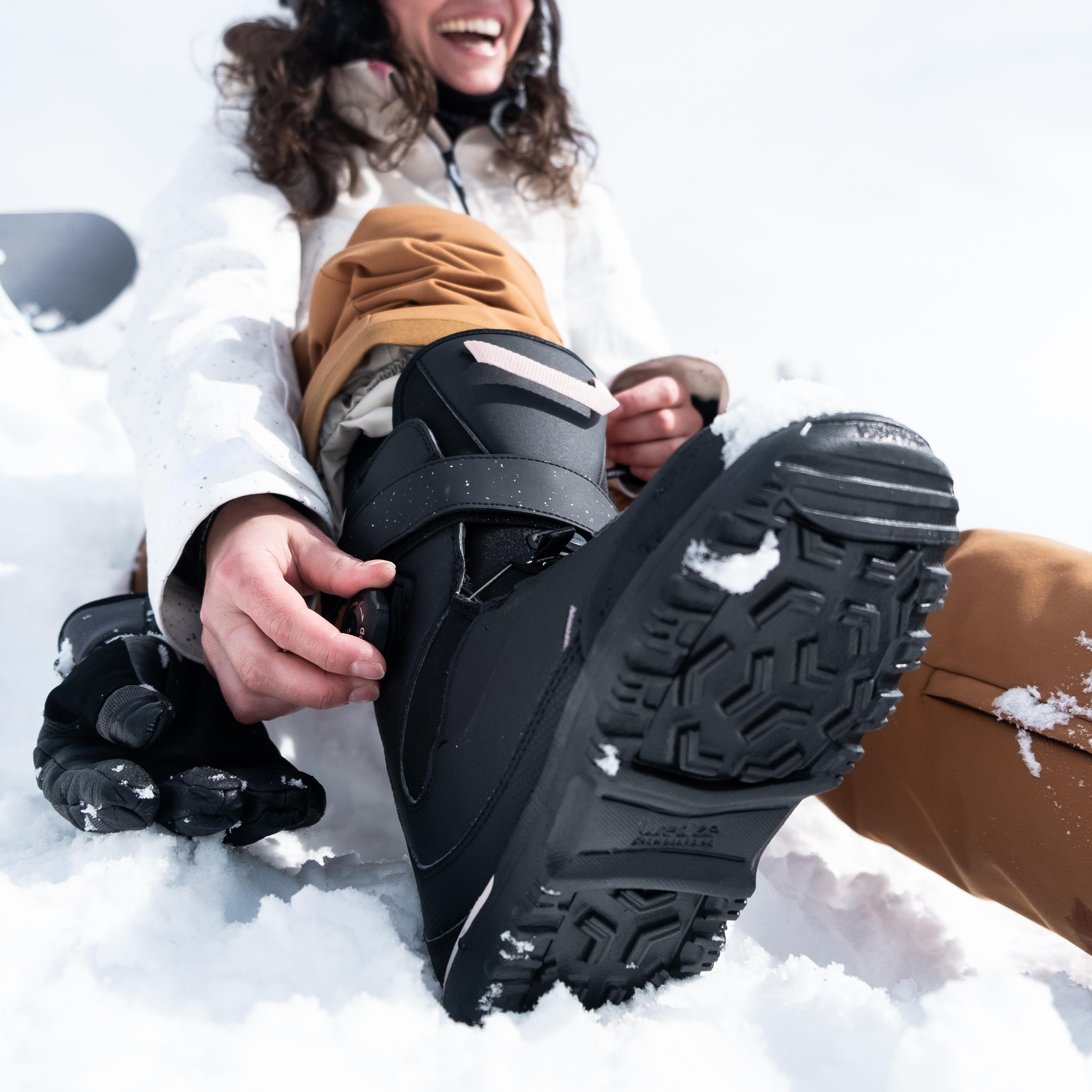 Chaussure et boots snowboard pour homme, femme à serrage BOA