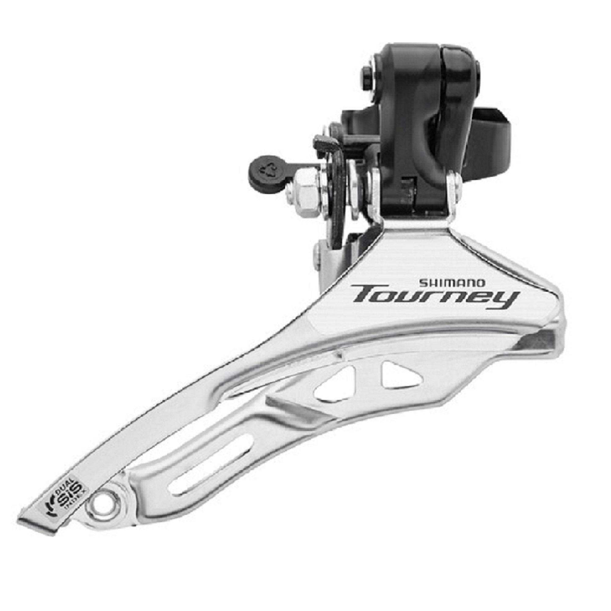 DERAILLEUR AVANT SHIMANO TY300 3X7 8 28.6MM TIRAGE HAUT COLLIER BAS