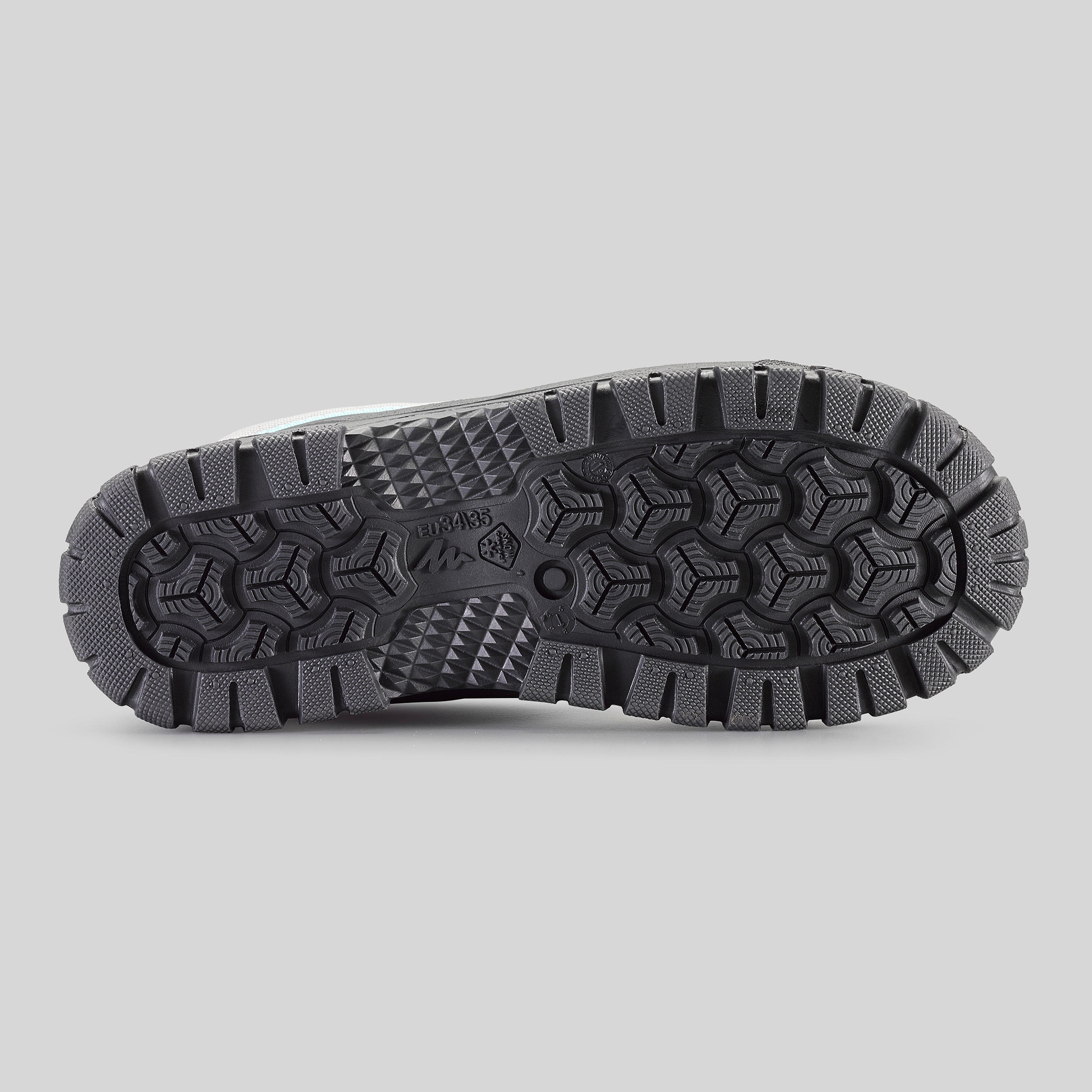 Kids’ Warm Waterproof Snow Hiking Boots SH100 Warm Size 8 - 4.5 4/4