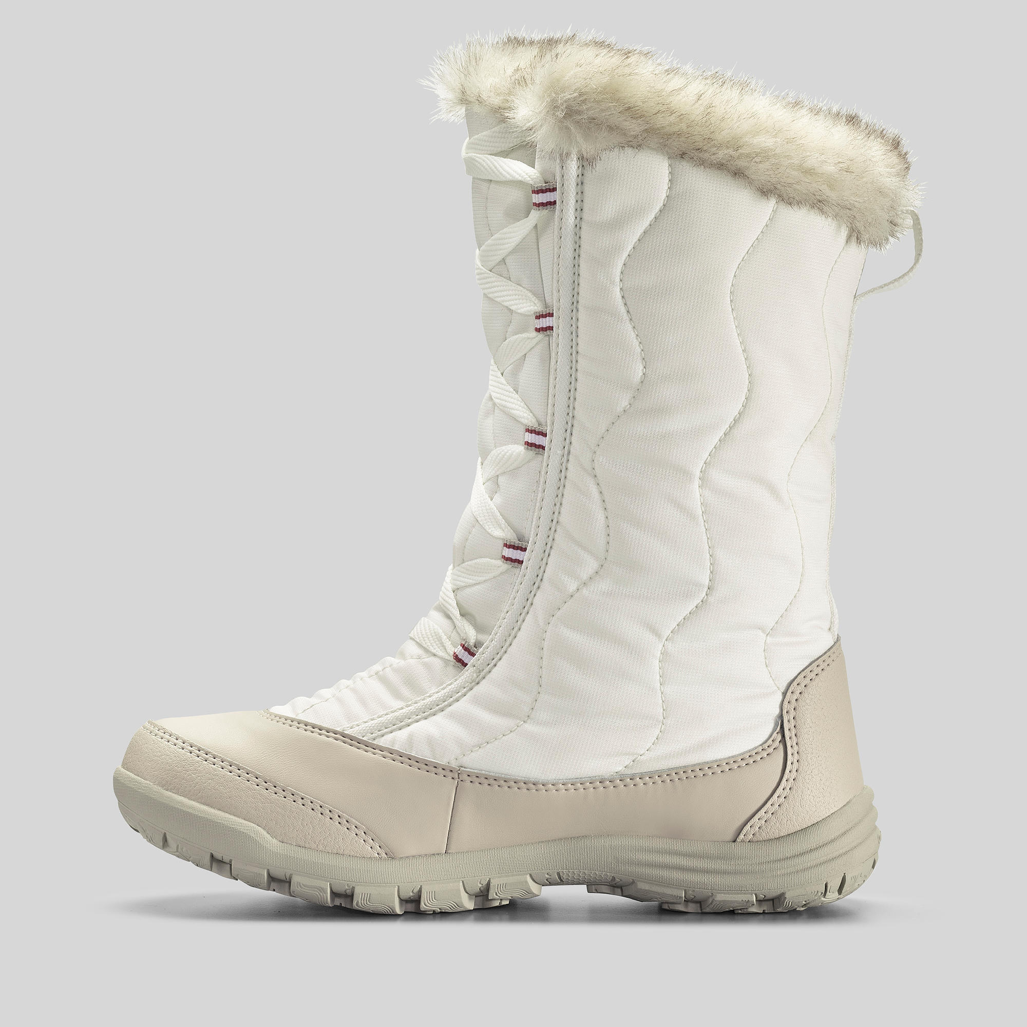 Doposci bambino SH500 X-WARM ZIP | 30-38 | azzurri QUECHUA | DECATHLON