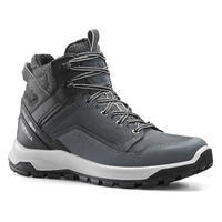 Men’s Warm and Waterproof Leather Hiking Boots - SH500 X-WARM