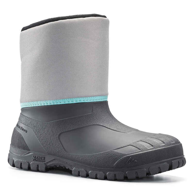 Kids’ Warm Waterproof Snow Hiking Boots SH100 Warm Size 8 - 4.5