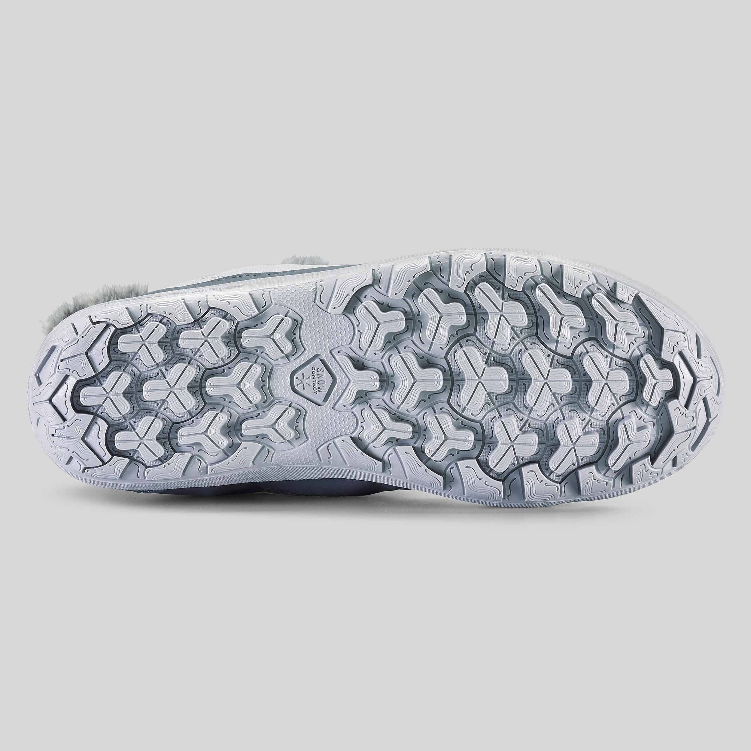 Сапоги зимние теплые водонепроницаемые на шнурках женские SH500 X-WARM QUECHUA