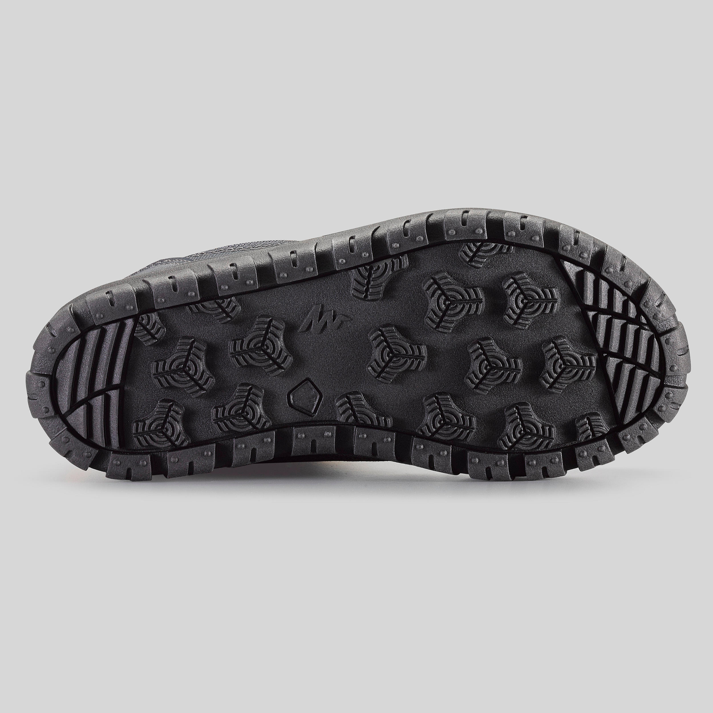 Kids’ Warm Waterproof Hiking Boots SH500 Warm Riptab Size 10 - 13.5 3/4