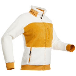 VESTE POLAIRE CHAUDE DE RANDONNEE NEIGE - SH500 U-WARM - FEMME