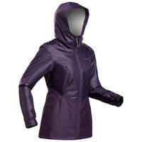 Women’s Waterproof Winter Hiking Jacket - SH100 WARM -5°C