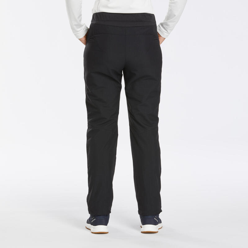 Kadın Sıcak Tutan Outdoor Kar Pantolonu - Siyah - SH100 - -18°C