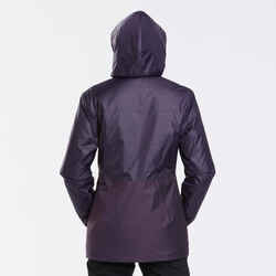 Women’s waterproof winter hiking jacket - SH100 -5°C