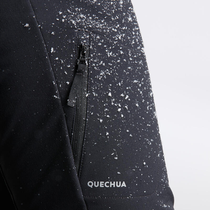 Spodnie turystyczne damskie Quechua SH500 X-Warm stretch