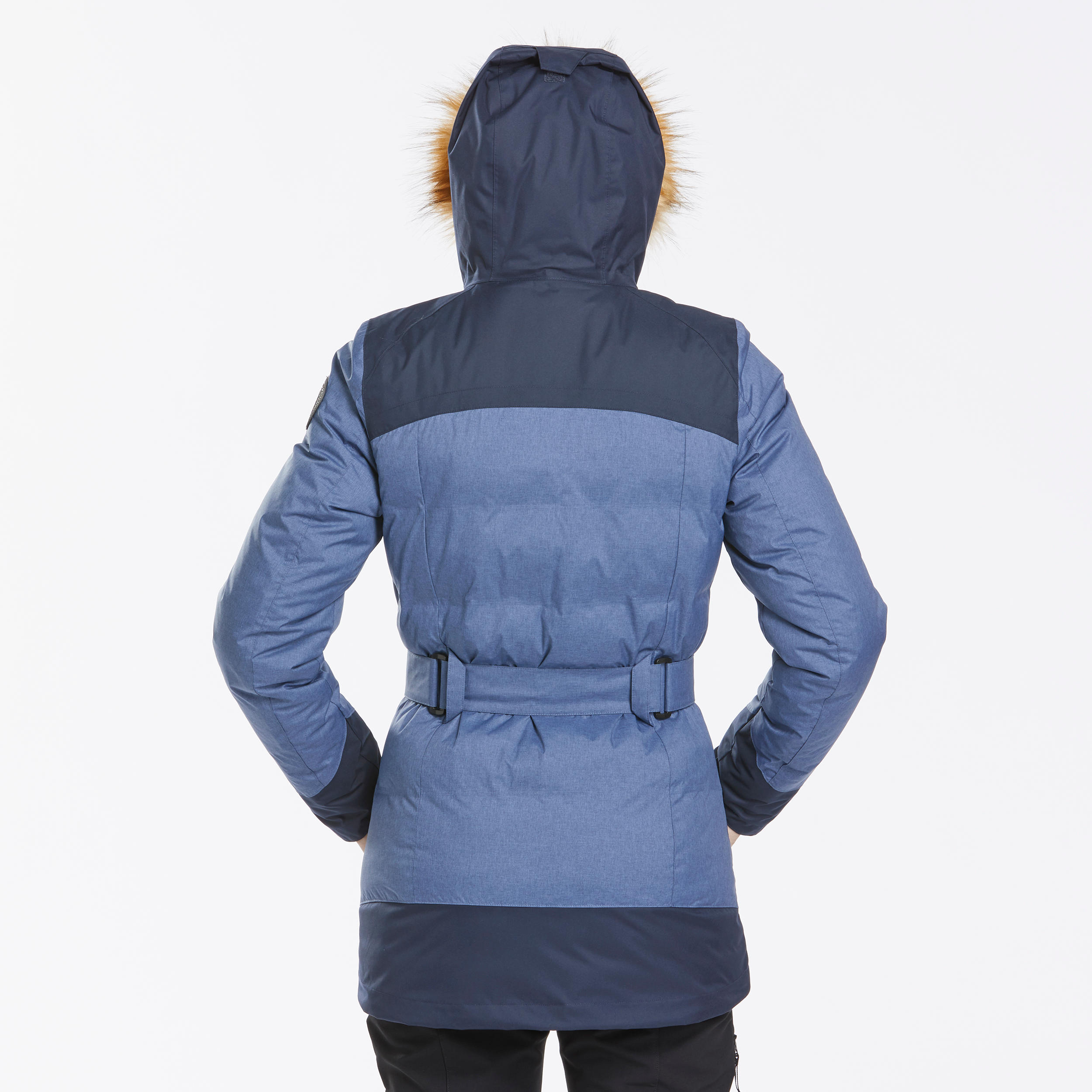 Women’s Light Warm Waterproof Hiking Parka - SH500 X-WARM -15°C 3/15