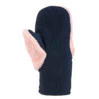 Kids' Fleece Mittens HIKE100 18 Months-4 Years - Pink