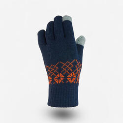 Kids' Hiking Touchscreen-Compatible Gloves SH100 Mesh