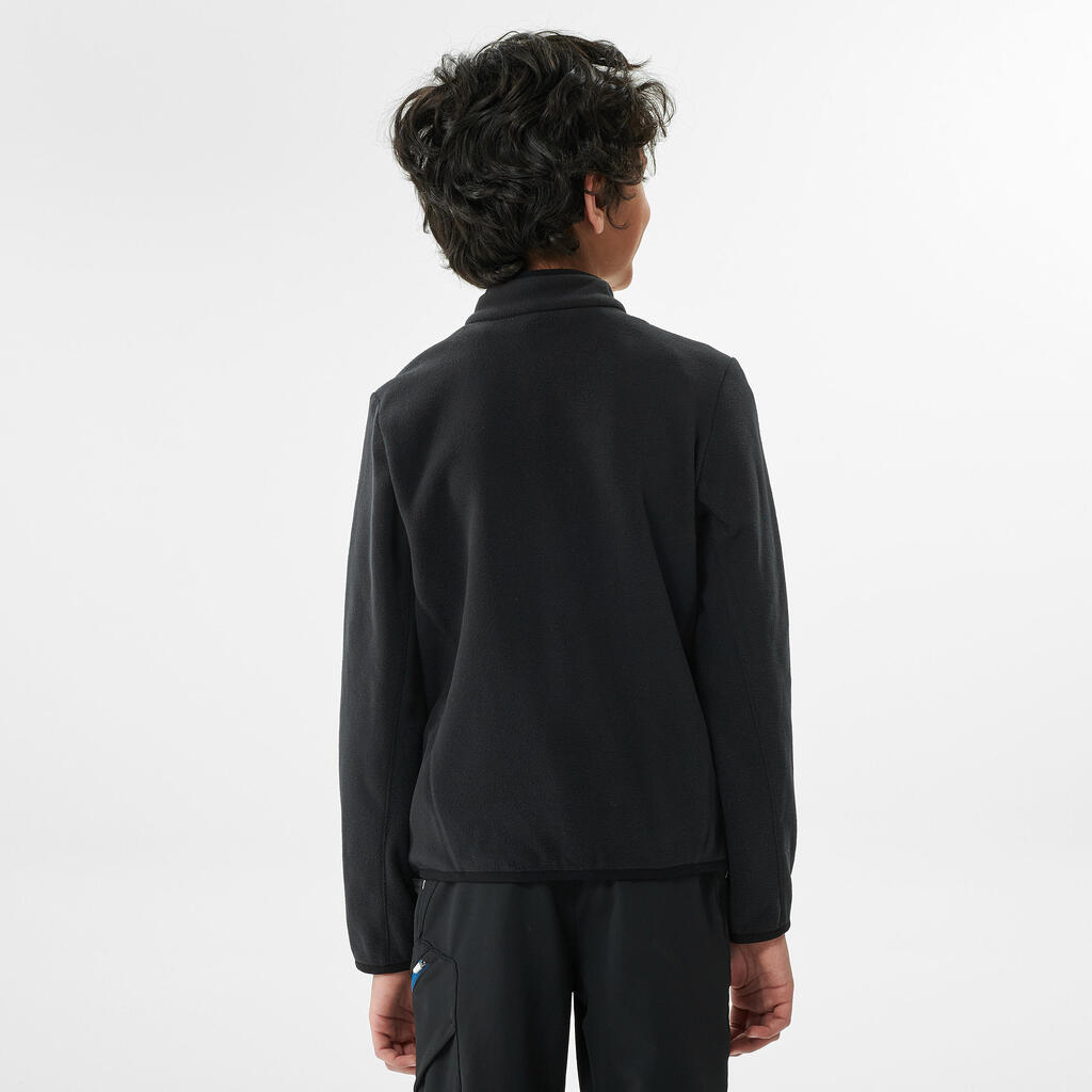 Veste polaire de randonnée - MH150 bleue - enfant 7-15 ans