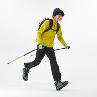 Kids’ Hiking Fleece - MH100 Aged 7-15 - Yellow