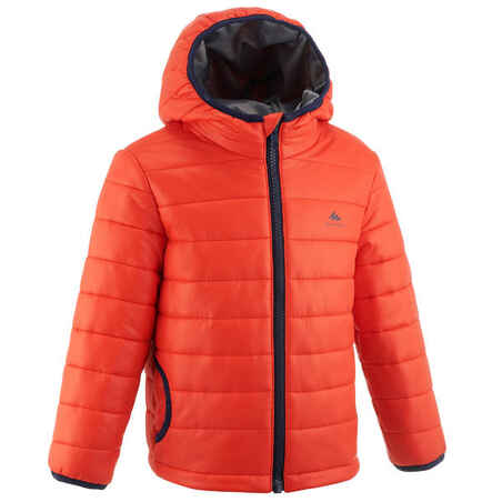 Doudoune de randonnée - MH500 orange - enfant 2 - 6 ans