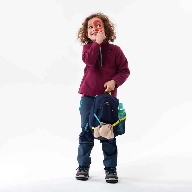Hiking fleece - MH100 - Purple - children 2-6 years