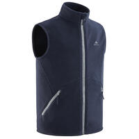 GILET POLAIRE - MH150 BLEU GRIS - ENFANT 7-15 ANS