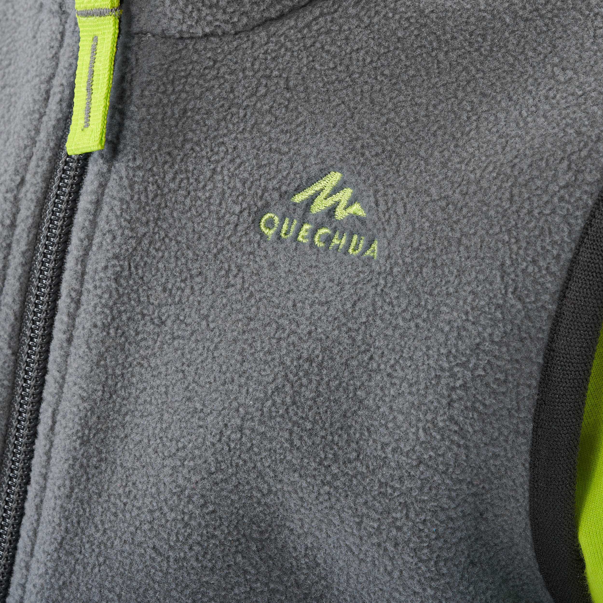 Kids’ Hiking Fleece Gilet - MH150 Aged 2-6 - Grey 6/6