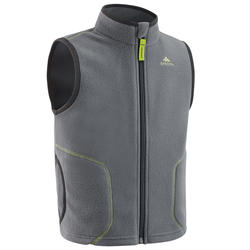 Gilet montagna bambino 2- 6 anni MH150 pile grigio