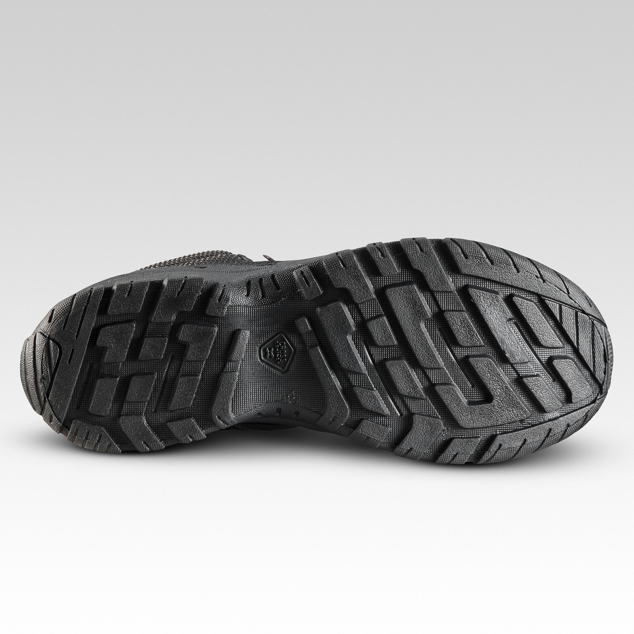 Ботинки для горных походов детские со средним голенищем MH100 MID р. 35–38 QUECHUA