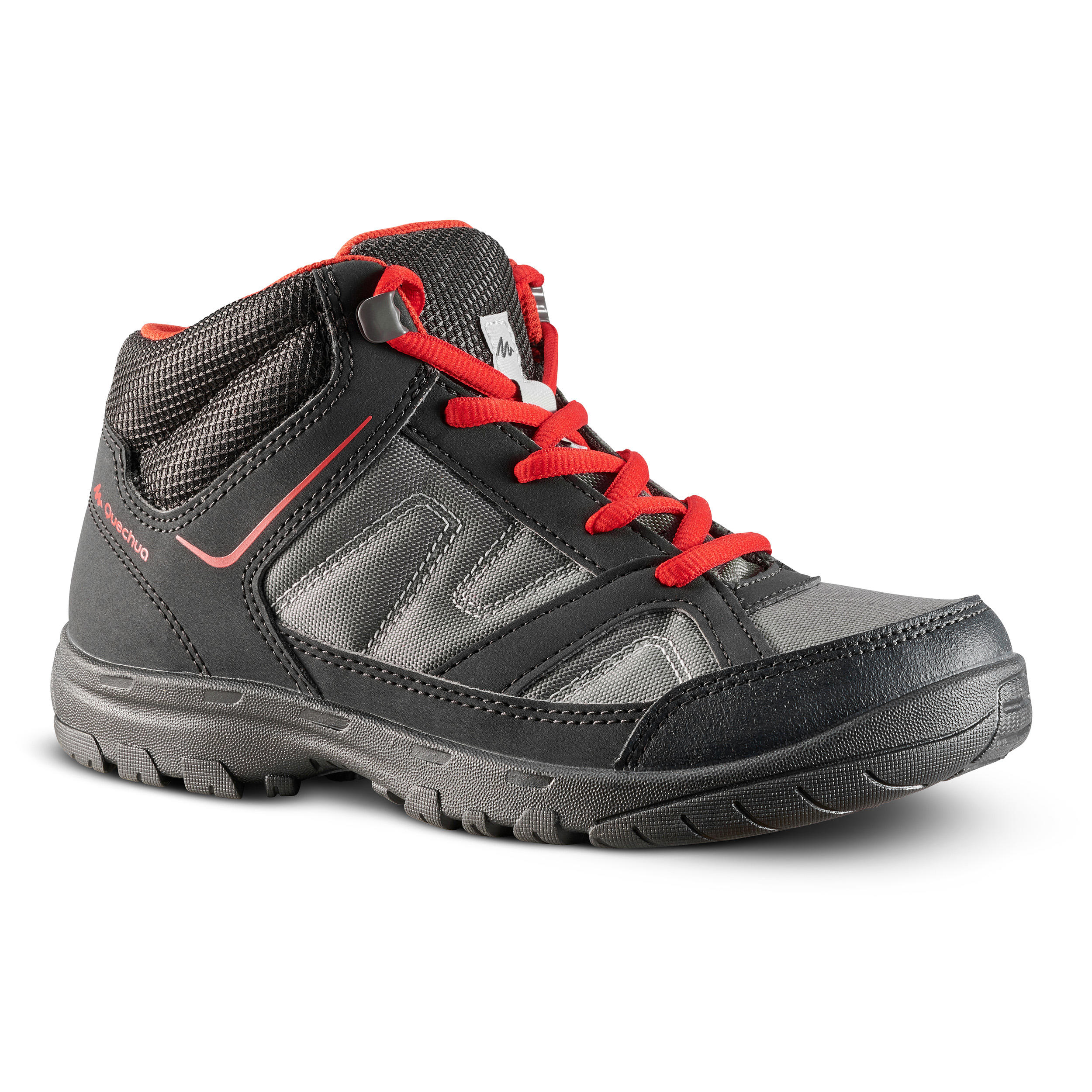 Kids Hiking Boots 35 TO 38 Mid JR MH100 