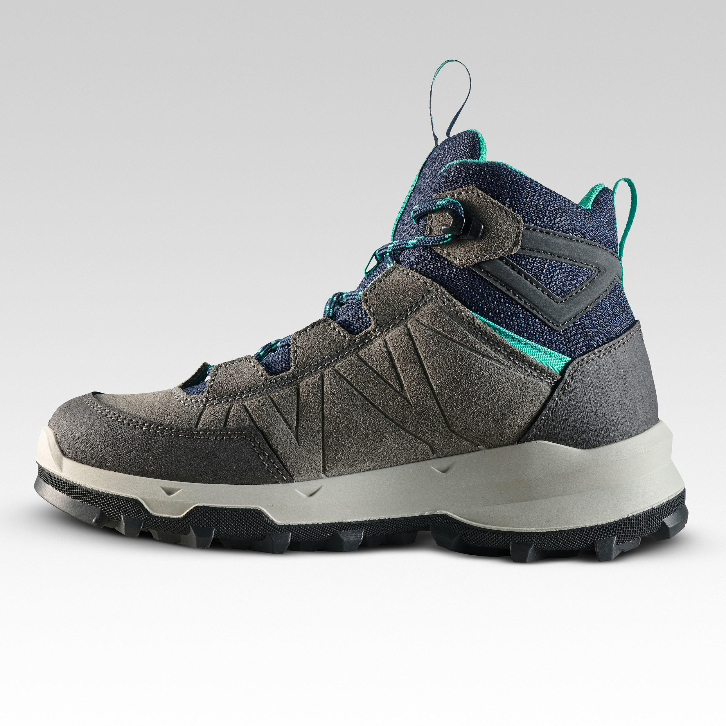 Kids’ Waterproof Mountain Walking Boots - MH500 Sizes 10-6 2/6