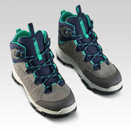 Kids’ Waterproof Mountain Walking Boots - MH500 Sizes 10-6