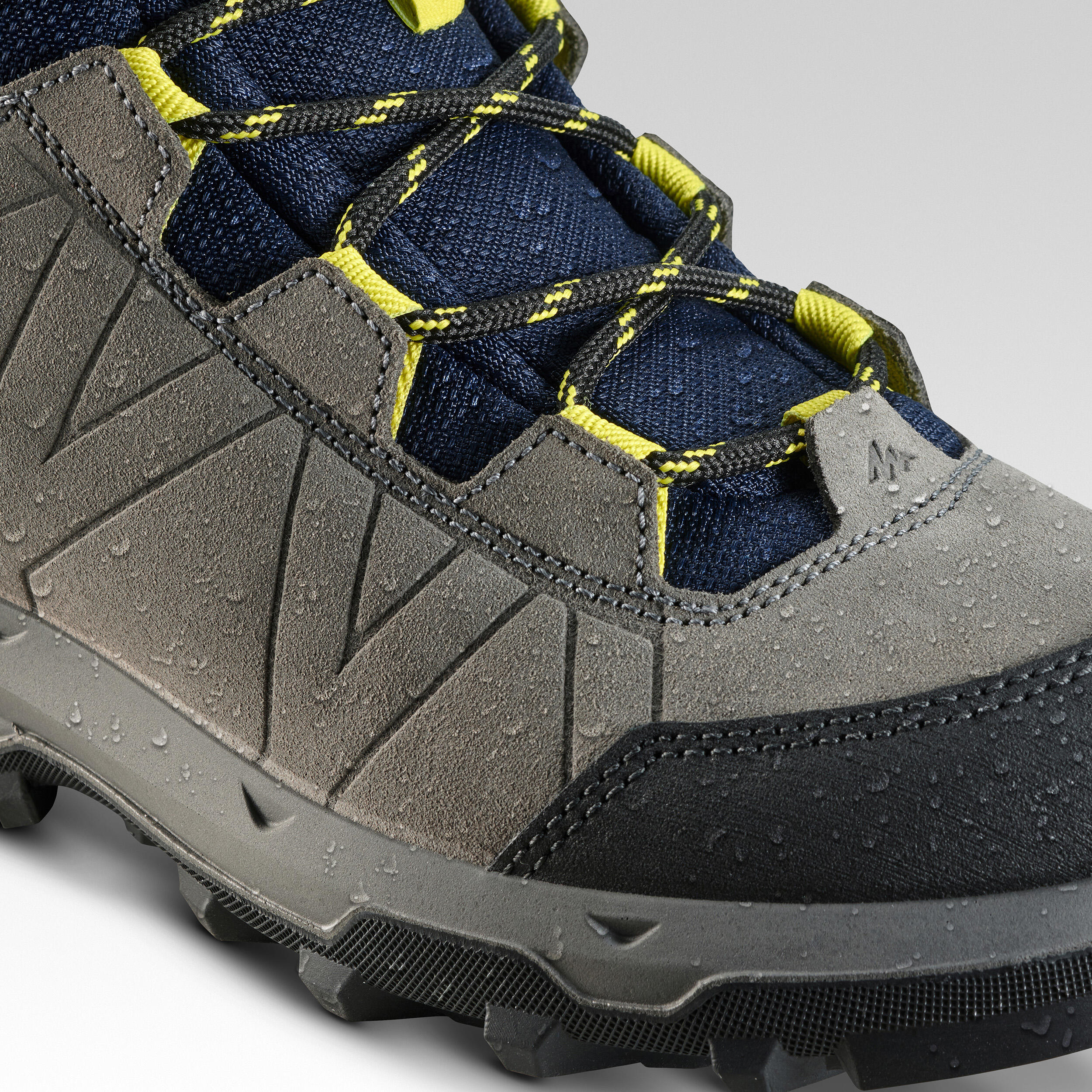 Kids’ Waterproof Mountain Walking Boots - MH500 Sizes 10-6 8/8