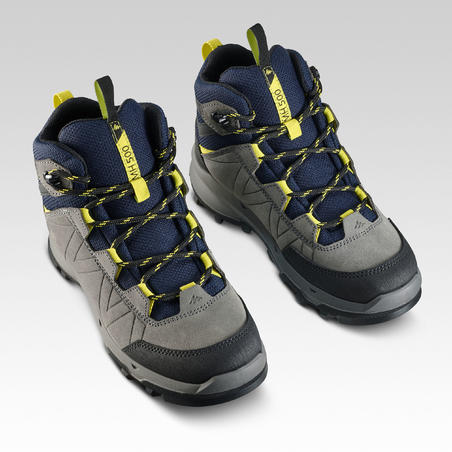 Chaussures de randonnée enfant- MH 500 bleu