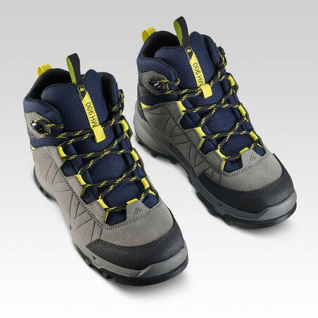 Kids’ Waterproof Mountain Walking Boots - MH500 Sizes 10-6