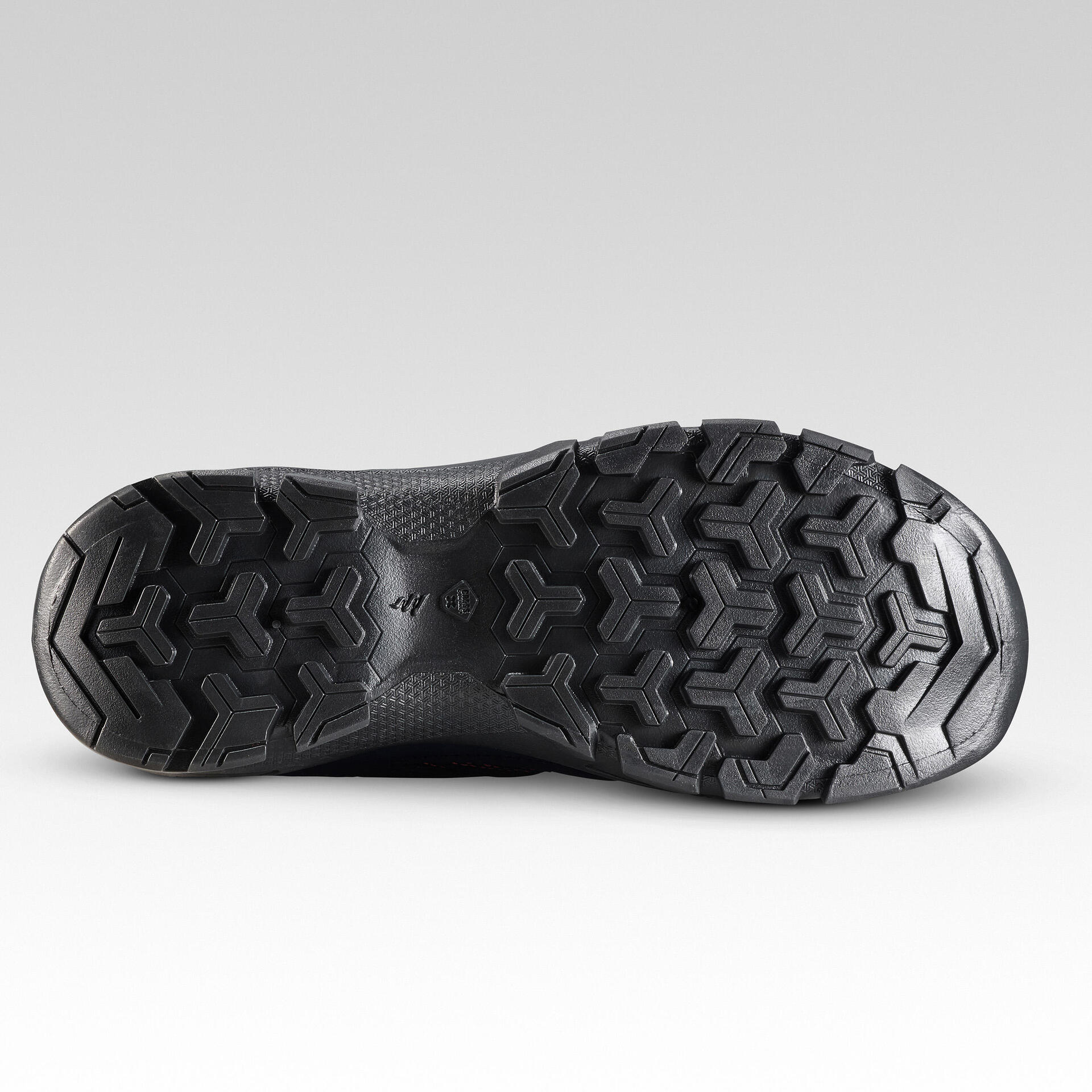 Kids’ Lace-up Hiking Shoes MH100 from size TO Blue Coral