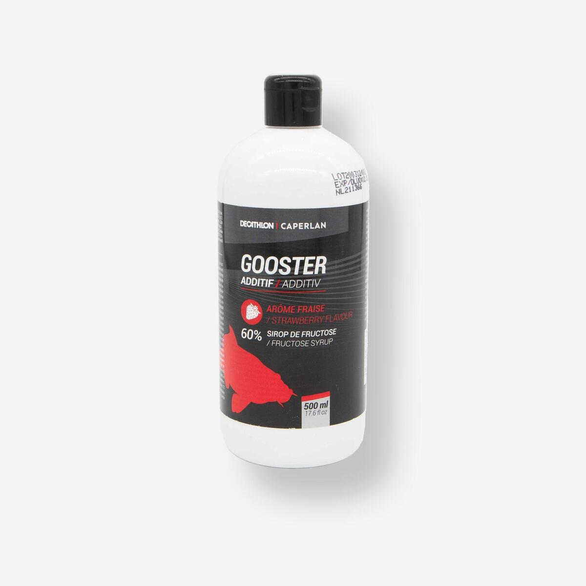 ADDITIF LIQUIDE PECHE AU COUP  GOOSTER ADDITIV FRAISE  500ML
