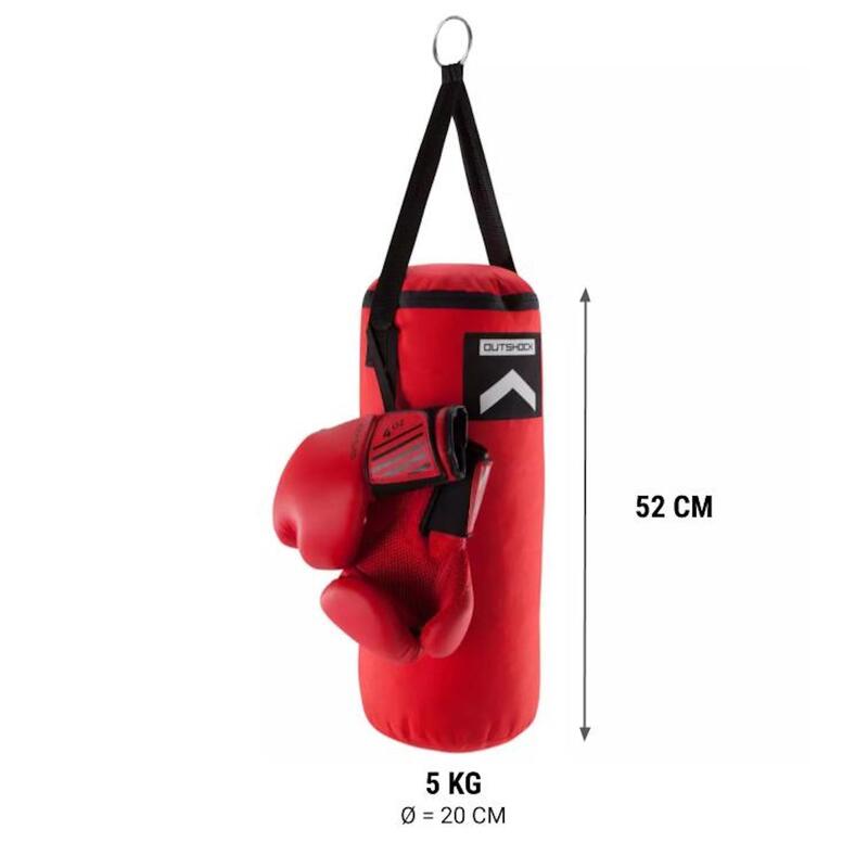 PRODUCTO OCASIÓN: Kit Boxeo niño/Saco + guantes