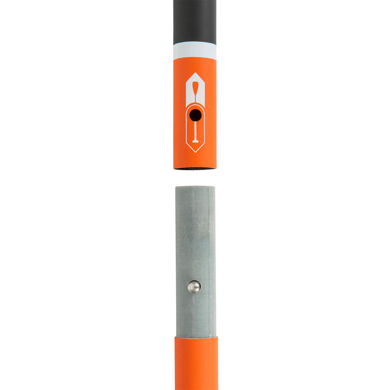 Pagaie de stand up paddle 500 din 3 segmente - 170-210 cm fibră și carbon
