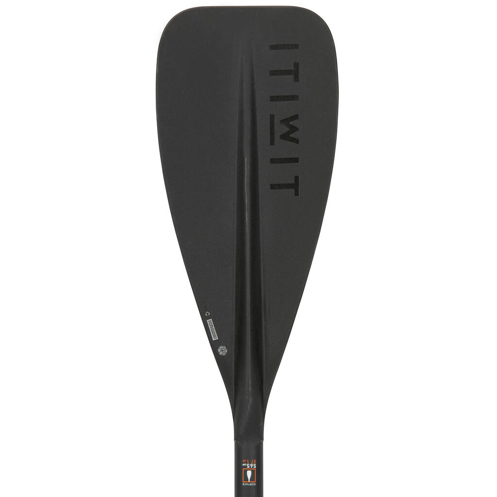 Pagaie de stand up paddle, démontable et réglable (170 -210cm) fibre et carbone