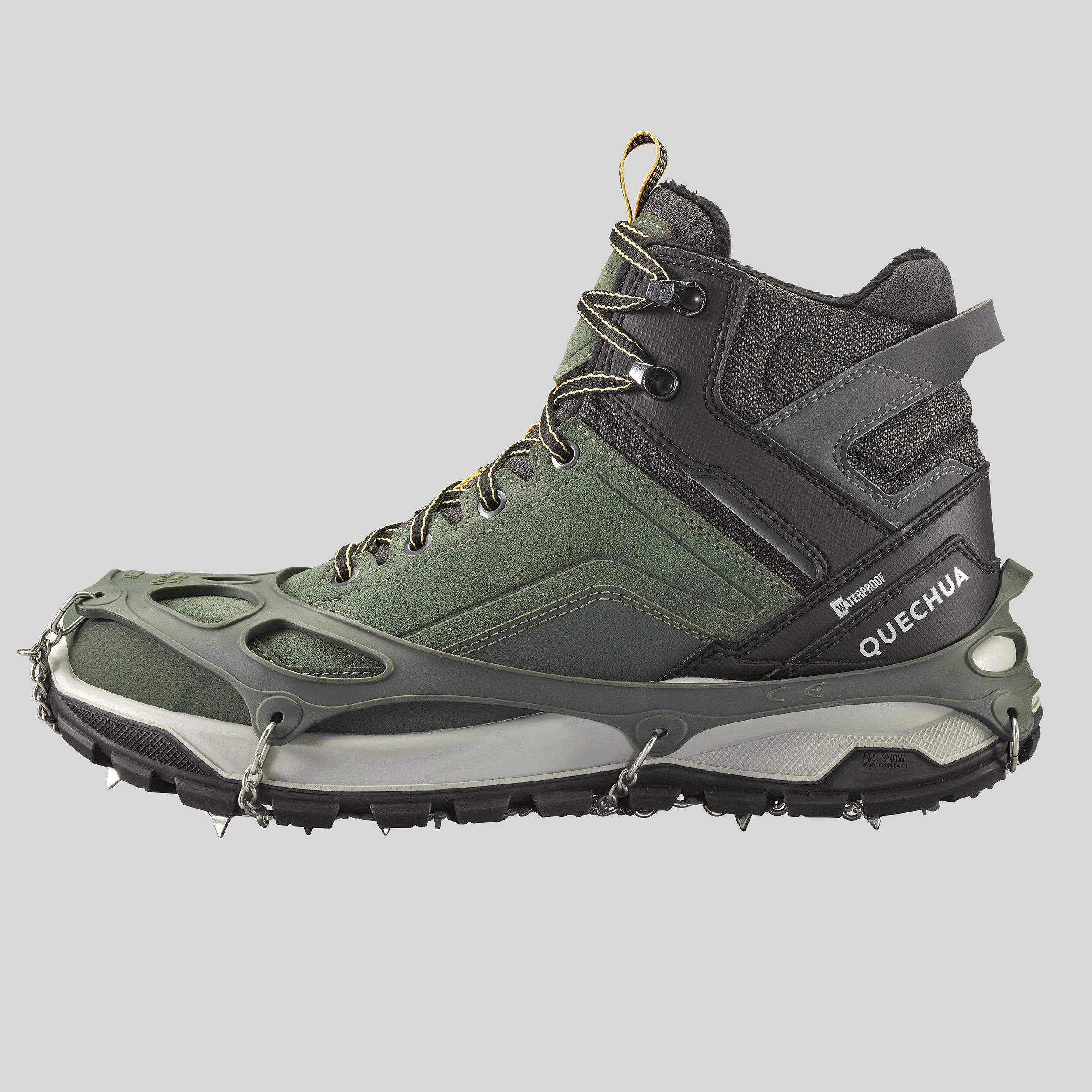 Hiking crampons HIKE 500 LIGHT khaki -  5