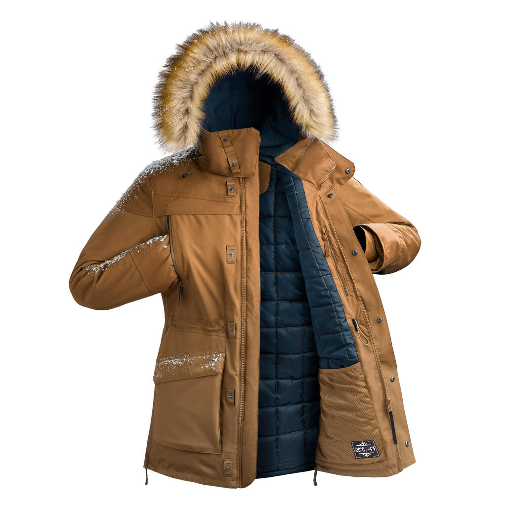 Men’s Warm Waterproof Snow Hiking Parka - SH500 U-WARM