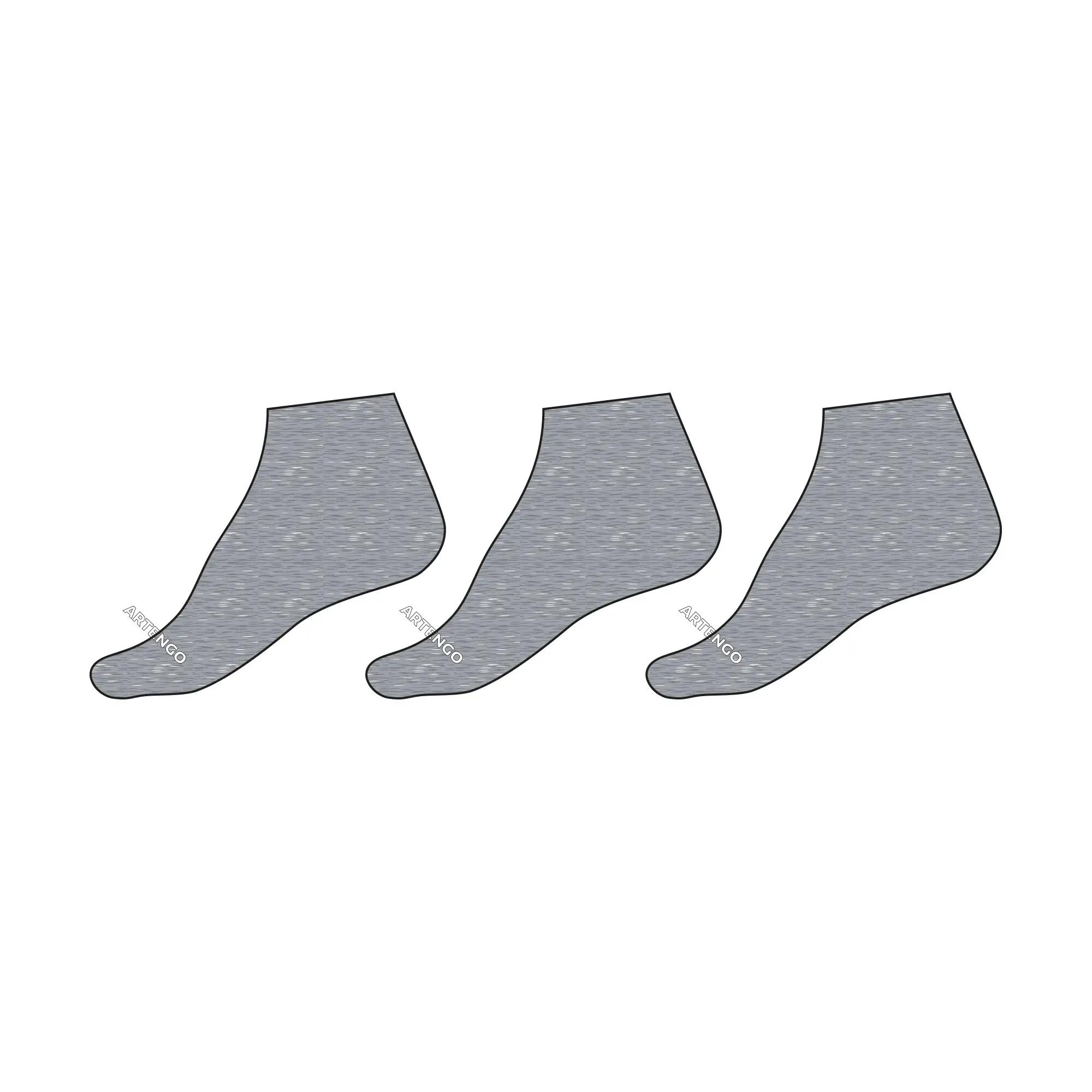 Sportzokni közepes szárú, 3 pár - RS160 7/10