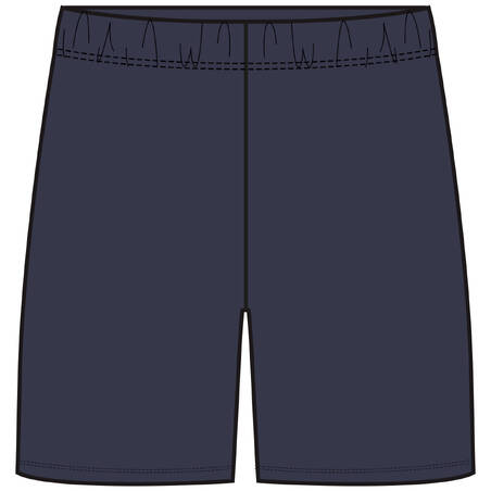 Kids' Basic Cotton Shorts - Navy