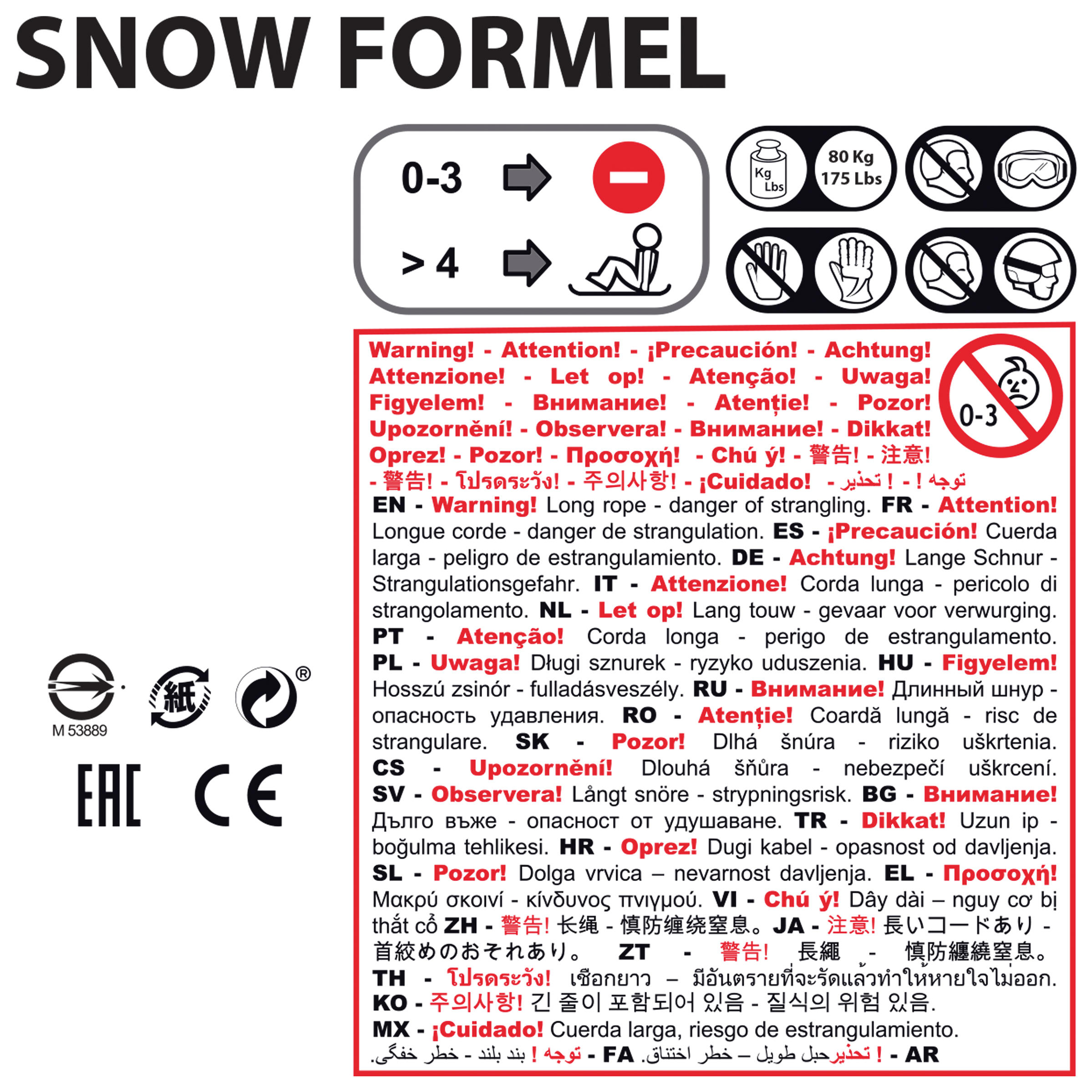 Sanki dla dzieci Hamax Snow Formel  9/9